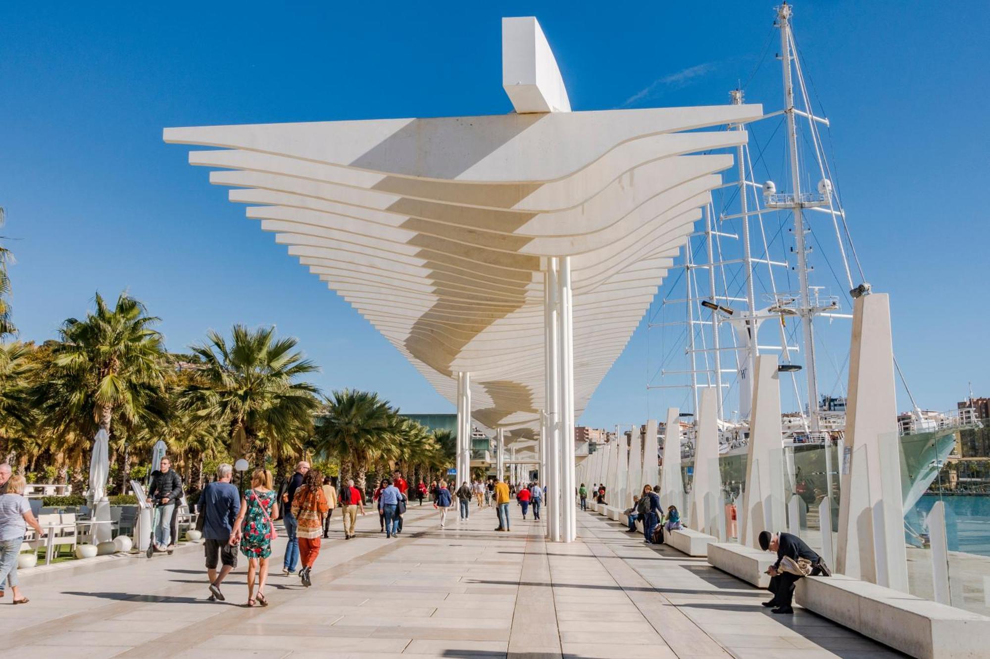 Luxe Appartement In Het Centrum Van Malaga Met Gratis Parkeerplek! Εξωτερικό φωτογραφία